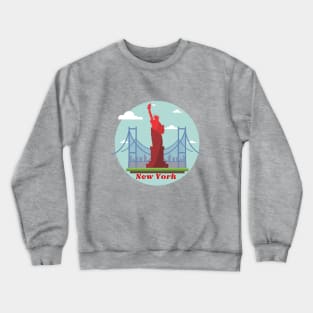 New York la ciudad que no duerme Crewneck Sweatshirt